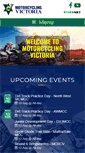 Mobile Screenshot of motorcyclingvic.com.au